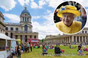 Greenwich Queen's Platinum Jubilee celebrations this weekend