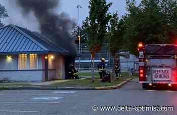 Suspicious fire at Tsawwassen park washroom - Delta Optimist