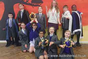 Pupils perform their stories to local audience at Buckingham Library - Bucks Herald