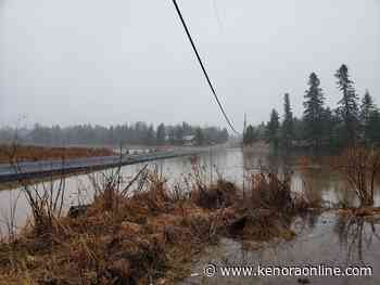 High water causes closure of Hwy 596 and Gilbertson Rd. - KenoraOnline.com