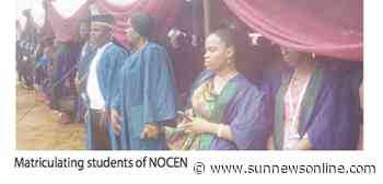 VC, provost read riot act to NOCEN students against social vices – The Sun Nigeria - Daily Sun