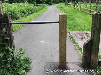 Concerns over Royton Park barrier preventing wheelchair access - The Oldham Times