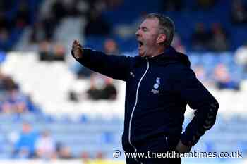 Oldham Athletic's Sheridan in talks for 'stellar signings' - The Oldham Times