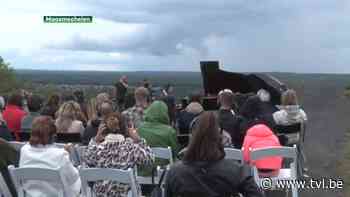 Intense pianomuziek op mijnterril Maasmechelen - TV Limburg