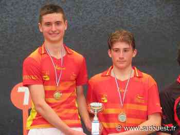 Pelote basque/cesta punta : deux duos d'Hossegor sacrés champion de France à Biarritz - Sud Ouest
