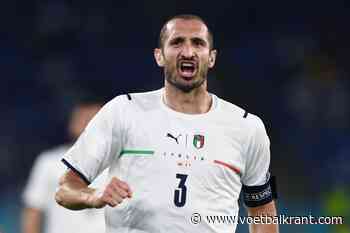 Giorgio Chiellini (37) speelt straks zijn laatste wedstrijd met Italië: &quot;Ik hoop dat de fans me zullen herinneren als een goed persoon&quot;