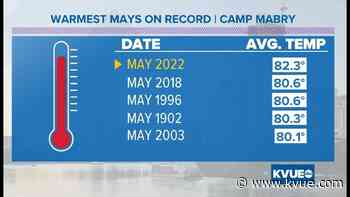 Hottest May on record in Austin - KVUE.com
