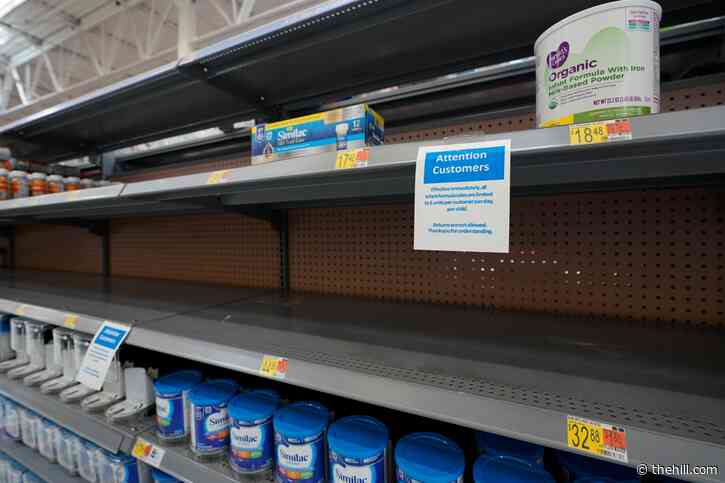 Biden to hold virtual meeting with executives to address baby formula shortage