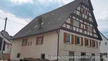 Schmuckstück in Bergfelden - Eines der ältesten Gebäude im Ort wird instandgesetzt - Schwarzwälder Bote