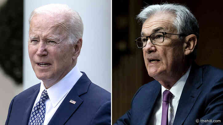 Biden hedges inflation backlash with focus on Fed