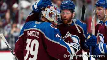 Avalanche get Game 1 win in Western Conference Finals