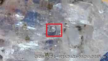 Geologen wollen uralten Kristall öffnen, der unbekannte Organismen enthält