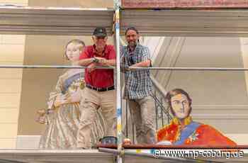 Coburg - Wandbild steht kurz vor der Vollendung - Neue Presse Coburg