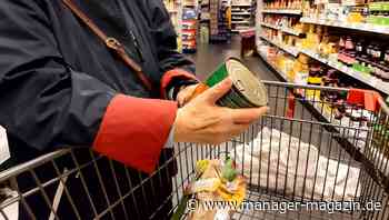 Inflation: Verbraucher knausern bei Lebensmitteln