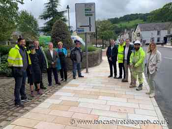 Improvements to pavements in Whalley to be completed this week