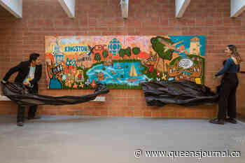 Queen's and local artists create mural dedicated to Kingston - Queen's Journal