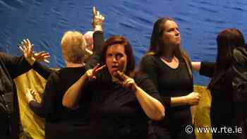 Watch: Dublin Theatre of the Deaf perform for Ukraine - RTE.ie