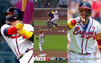 William Contreras iguala récord de jonrones de Ronald Acuña Jr. - El Fildeo