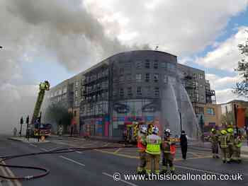 Creek Road Deptford: Flats burgled after huge fire