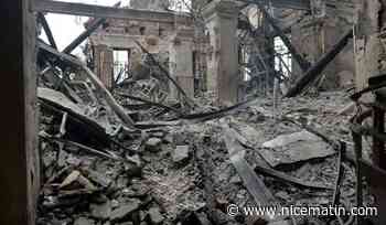 Guerre en Ukraine: immersion avec les procureurs dans un immeuble détruit par des bombardements à Kharkiv