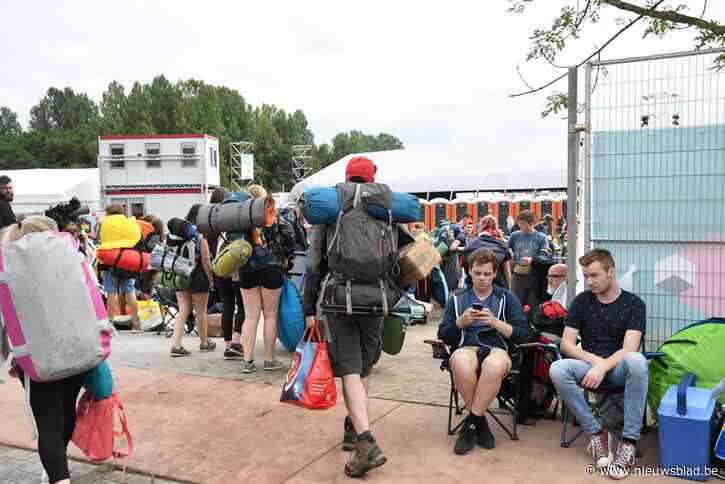 Decathlon verhuurt festivaltenten op Rock Werchter