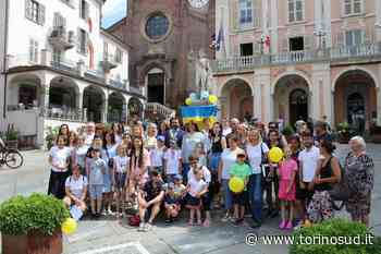 MONCALIERI - Le famiglie ucraine ospiti in città visitano il centro storico e il castello - FOTO - Torino Sud