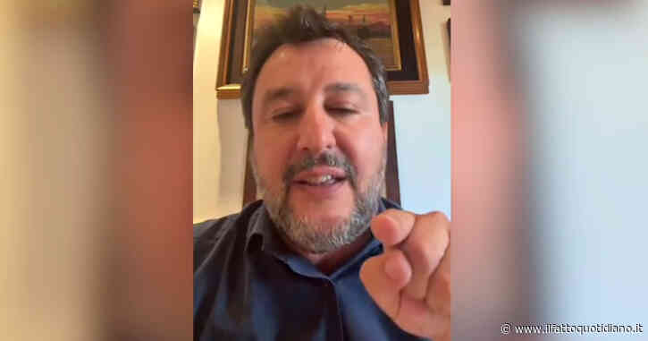 Salvini: “Referendum? Congiura di Pd e M5s, stanno rubando la democrazia. Sul mio viaggio a Mosca fango a reti unificate”