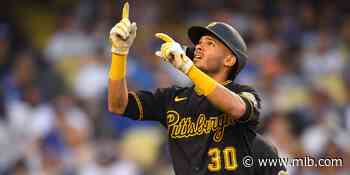 Pirates' 'little spark plug' Marcano homers in B2B games - MLB.com