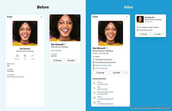 Slack revamps user profiles for better connections