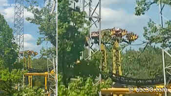 Riders stuck upside-down on ride, rescued at Pennsylvania amusement park