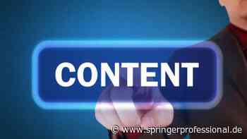 Content Marketing | Wie Marketer den Content-Schock vermeiden | springerprofessional.de - Springer Professional
