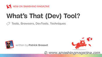 What’s That (Dev) Tool?