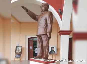 Escultura de Barbosa, donada por organizaciones, asegura Comuna de Zinacatepec - El Ciudadano
