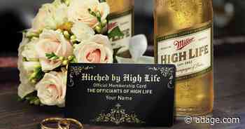 Miller High Life is turning beer lovers into wedding officiants