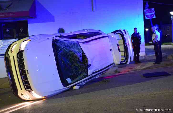 Man Charged In Abduction And Crash In Southwest Baltimore, Police Say