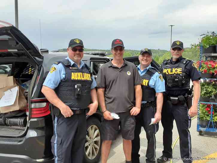 Bancroft OPP collects nearly one ton of food for Community Cupboard