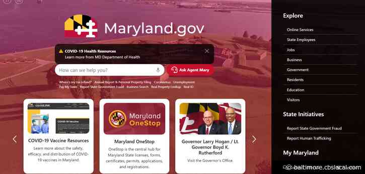 State Or Maryland Launches Redesigned Website