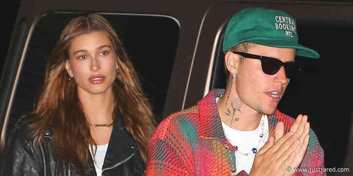 Justin & Hailey Bieber Enjoy a Romantic Dinner Date at Nobu in Malibu