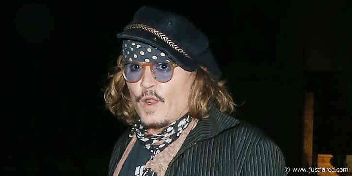 Johnny Depp Leaves Royal Albert Hall After Surprise Performance with Jeff Beck