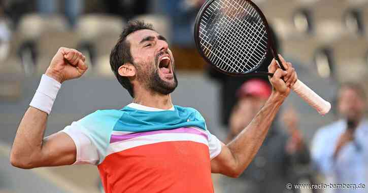 Kroate Marin Cilic im Halbfinale der French Open