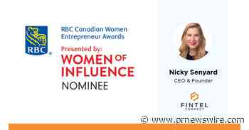 Fintel Connect CEO Nominated for RBC Canadian Women Entrepreneur Awards - PR Newswire