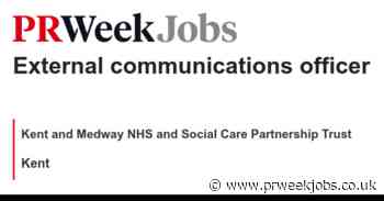 Kent and Medway NHS and Social Care Partnership Trust: External communications officer