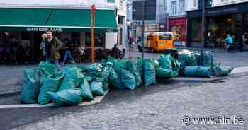 Bruine restafvalzakken en groene bedrijfsafvalzakken nog geldig tot eind augustus - Het Laatste Nieuws