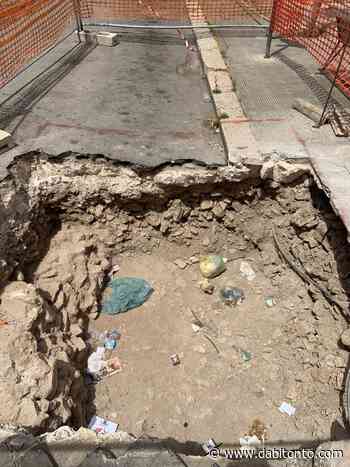 Piazza XX Settembre. Il cantiere è fermo e la pizzeria in difficoltà - da Bitonto