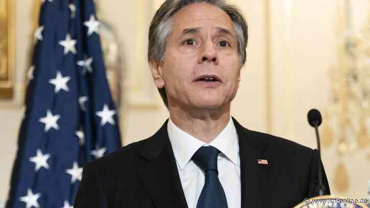 Blinken: Waffenlieferung soll Verhandlungsposition der Ukraine stärken - Raketensysteme schon in Europa