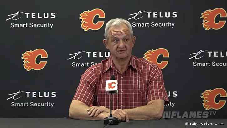 Sutter happy with Flames progress this season
