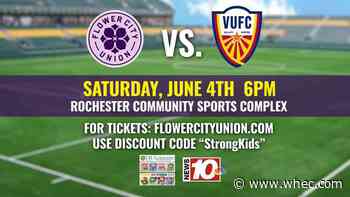 Flower City Union game to benefit Stroll for Strong Kids fundraising event