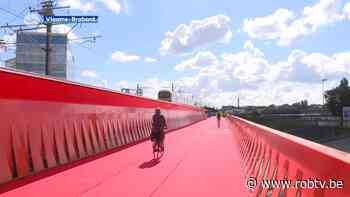 Nieuwe fietsbrug over Ring rond Brussel zorgt voor veiligere fietsverbinding met Leuven - ROB-tv