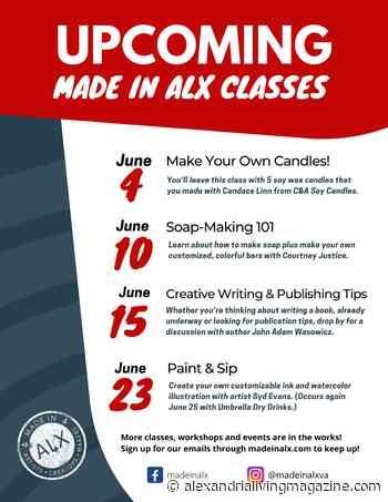Made in ALX Opens New Retail Shop, Workshop Space - Alexandria Living Magazine