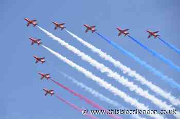 Platinum Jubilee flypast: Red Arrows flight plan across the UK - When is it ?